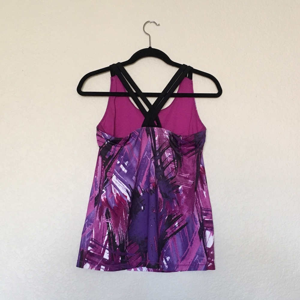 Xersion Printed Workout Top - Picture 5 of 7